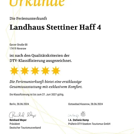 Casa de Férias 4 Stettinerhaff